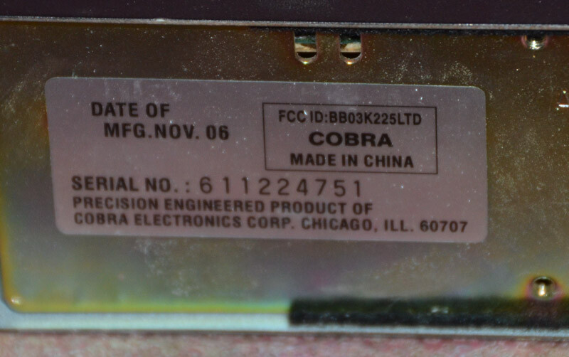 Cobra 25 LTD Classic CB Radio.