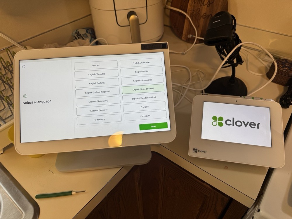 Clover POS System Terminal Receipt Printer & Paper Rolls