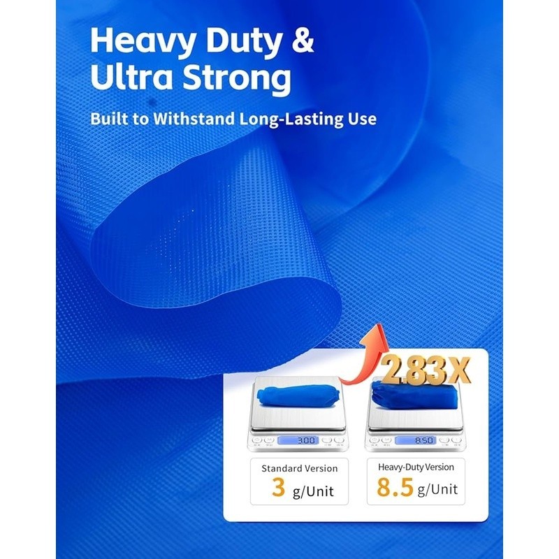 Durable Disposable Shoe Covers Non-Slip Waterproof Booties 100-Pack Work New