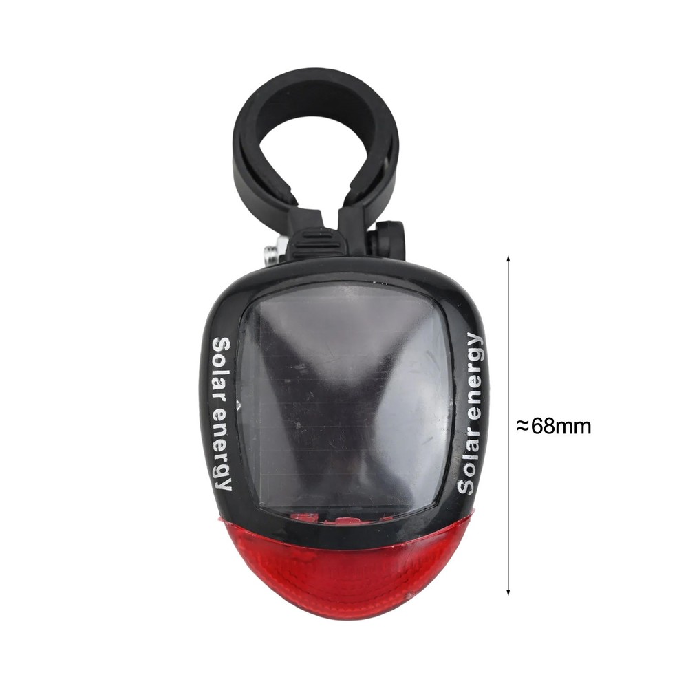 Sustainable Cycling Solution LED Solar Bicycle Tail Light with 2 Modes