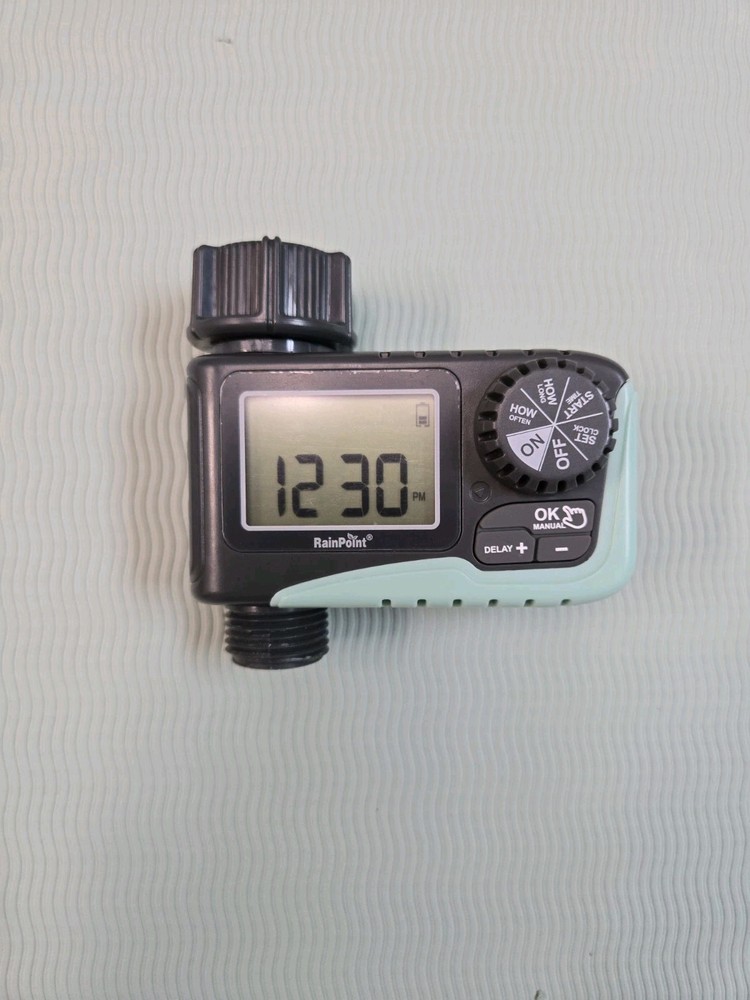 Rainpoint Sprinkler Timer, Programmable Water Timer for Garden Hose, Soaker