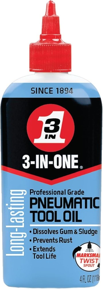 4 OZ Professional Tool Oil for Pneumatic Tools - Ultimate Moisture Protector