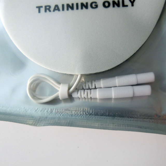 5 Pairs /Pack Adult AED Training Electrode Replacement Pads for AED Training