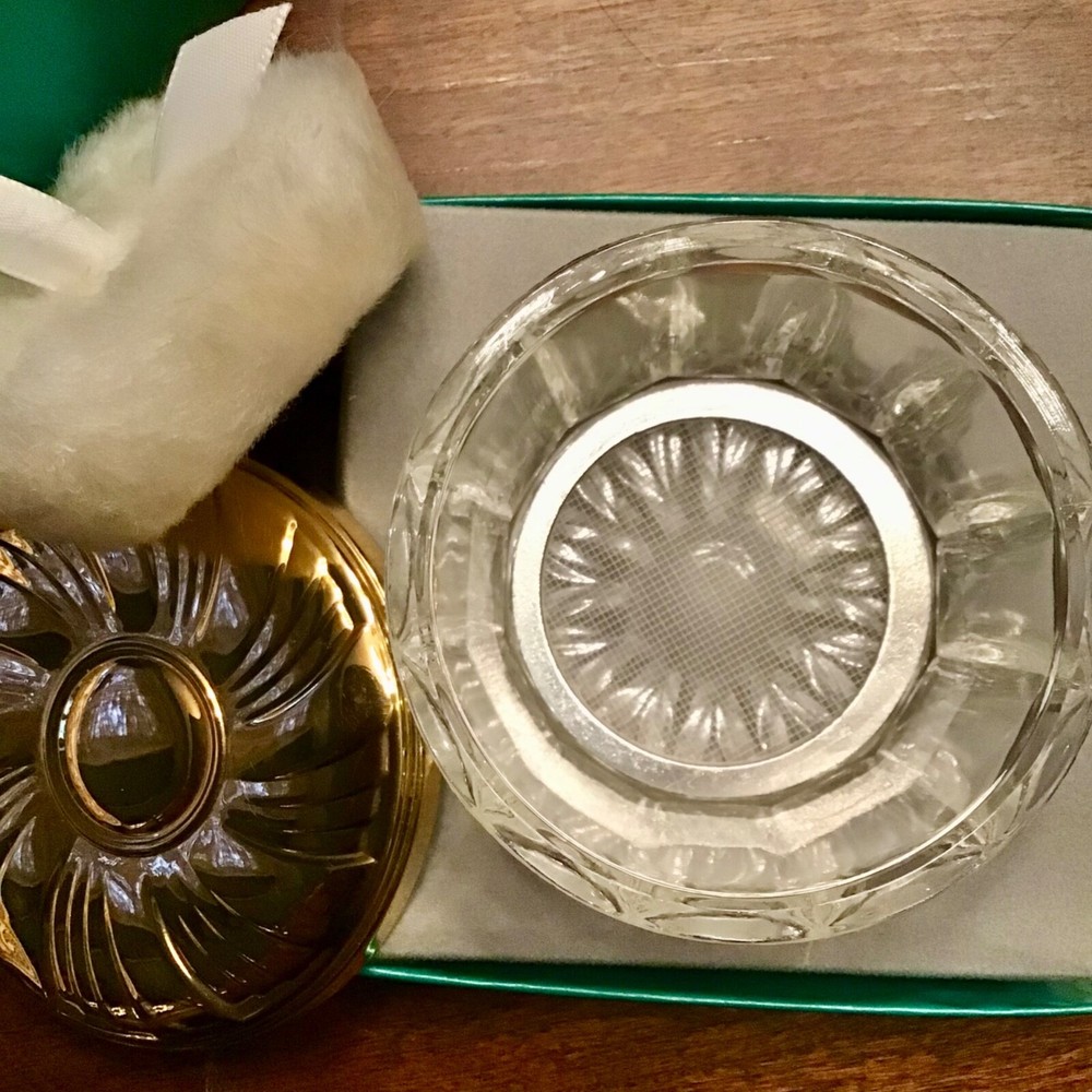 Vintage Towle's Silversmiths Powder Box