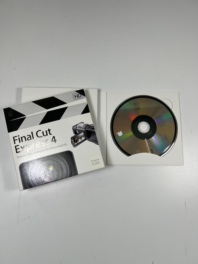 Final Cut Pro Express 4 Academic MB279Z/A Software