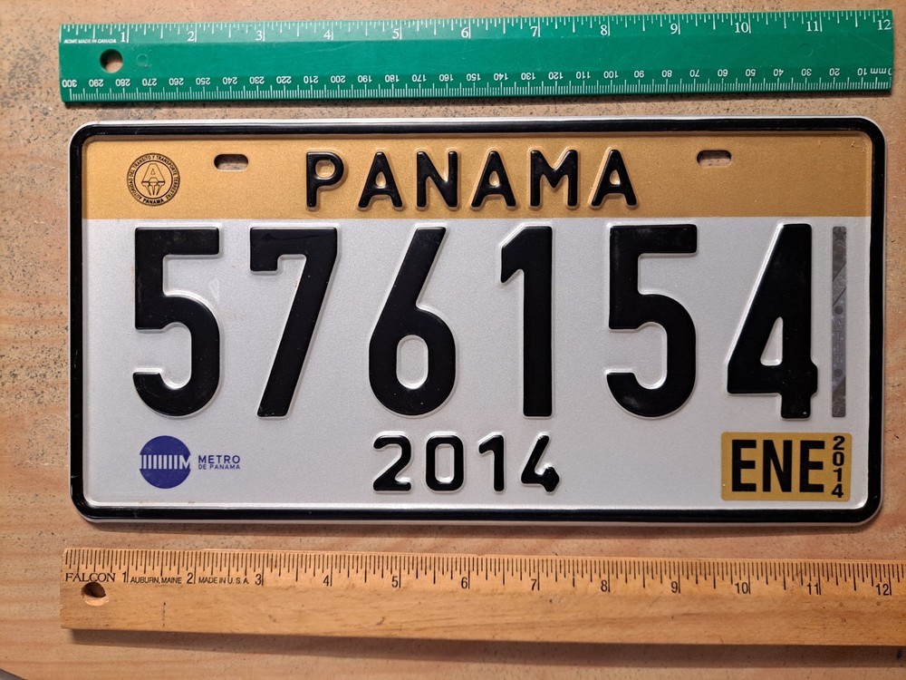 License Plate, Panama, 2014, Passenger, 576154