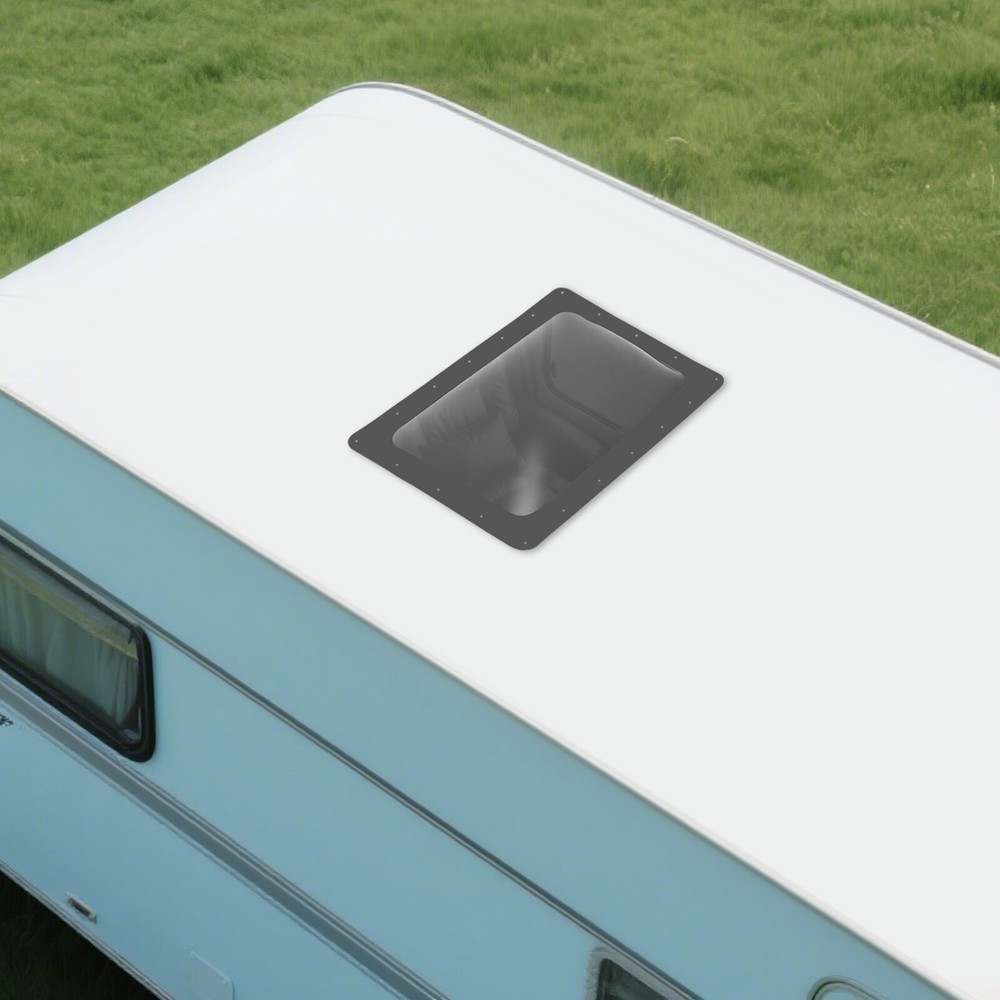RV Skylight Outer Dome, RV Skylight Fits, Camper Skylight Clear Black Skylight