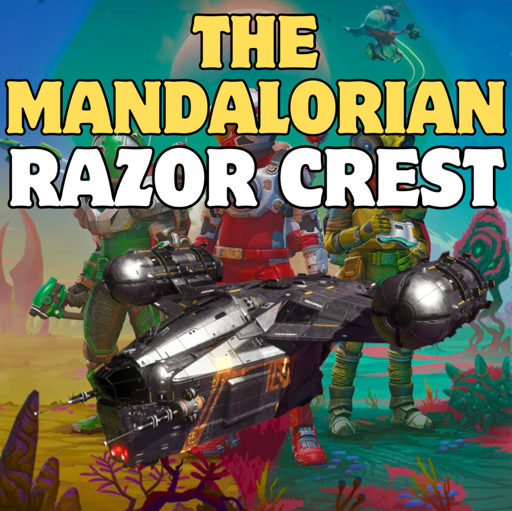 No Mans Sky - Razor Crest Corvette