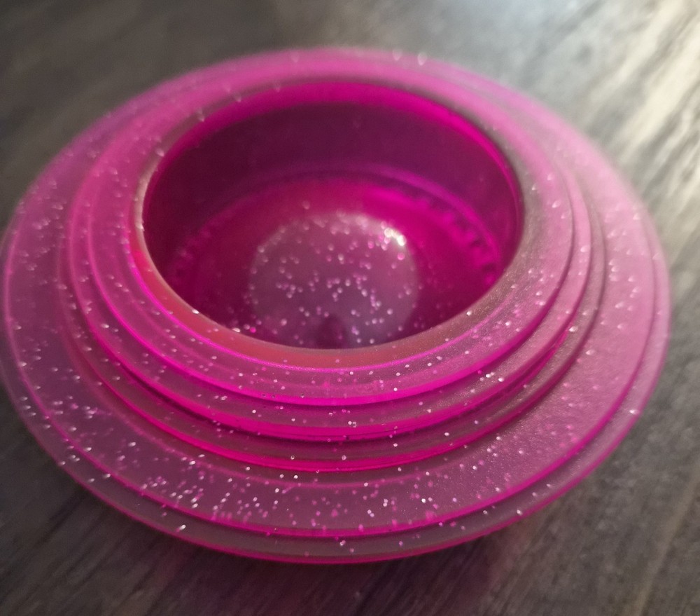 Pink Glitter Sandwich Cutter
