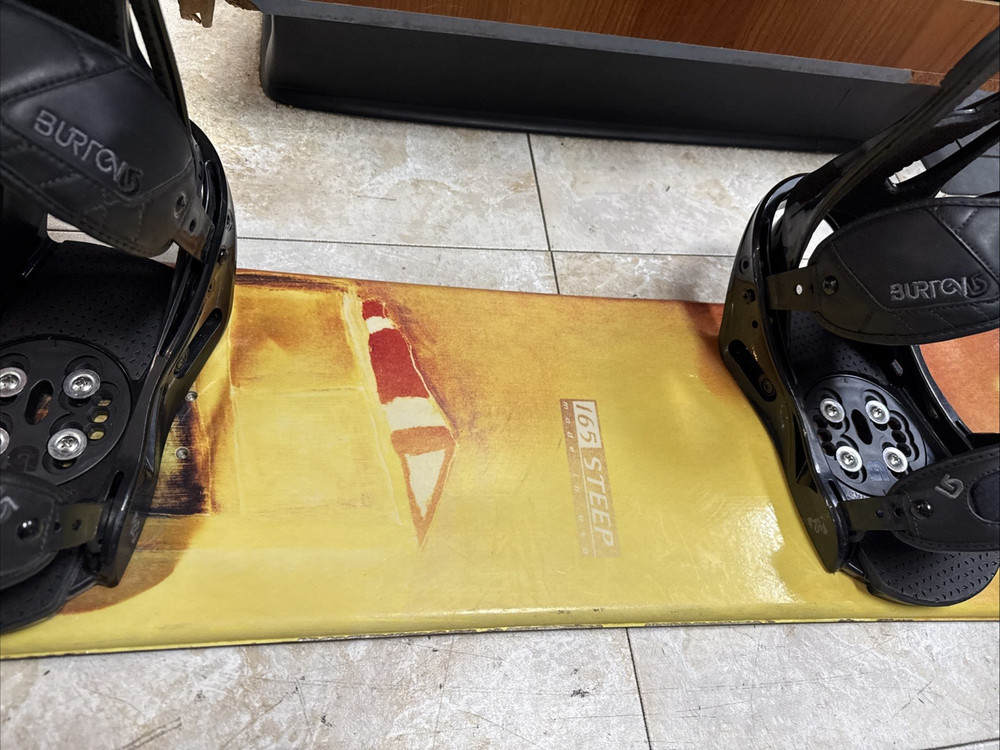 HyperLite 165 Steep Snowboard w/Burton Freestyle Bindings Large