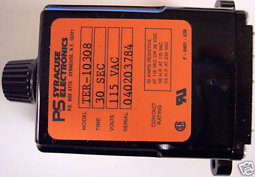 PS Syracuse Electronics  30 Sec. Timer, TER-10308