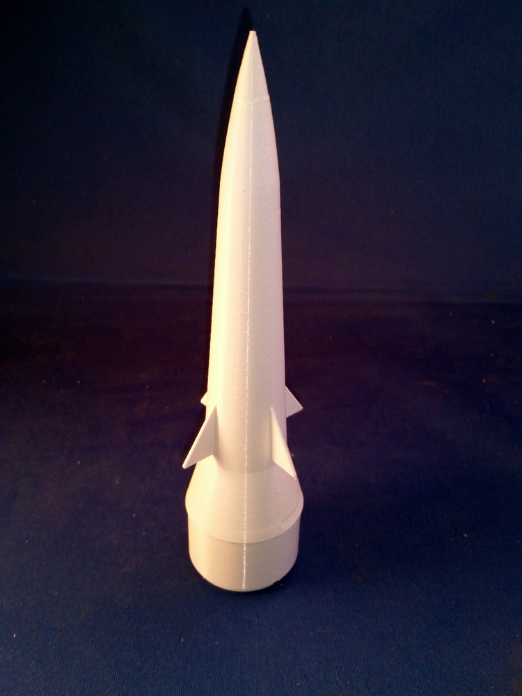 Model Rocket ICBM Missile Nose Cone