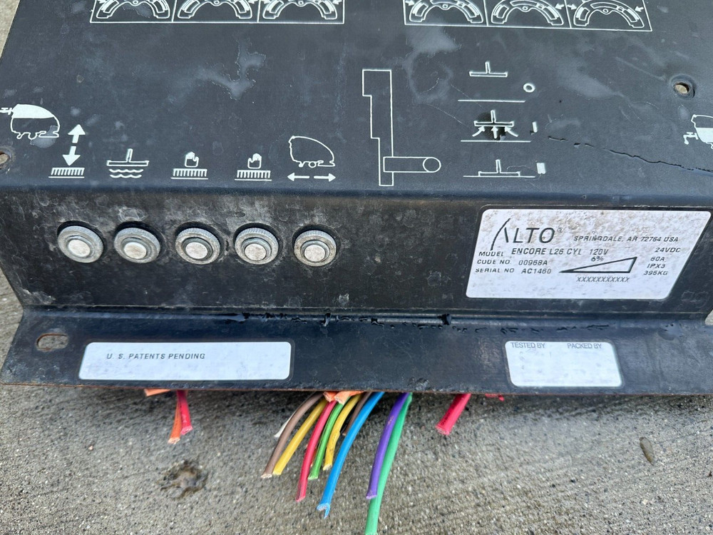 Clarke Encore L26 Control Panel complete with gauges and switches.