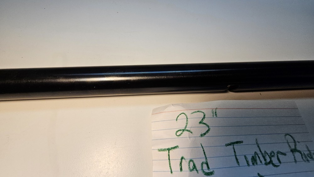 Traditions Timber Ridge Muzzleloader Rifle 23” Barrel Without Breech (B)