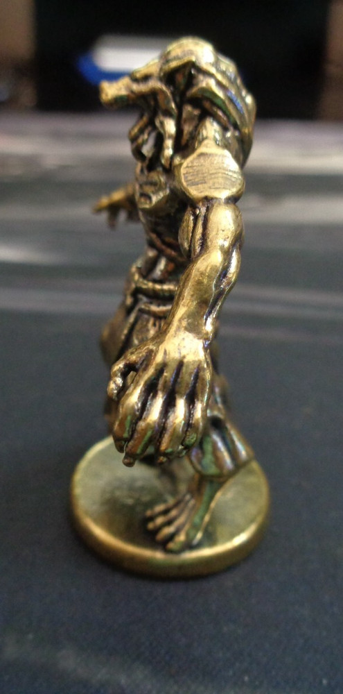 Mini Brass Wolf Warrior