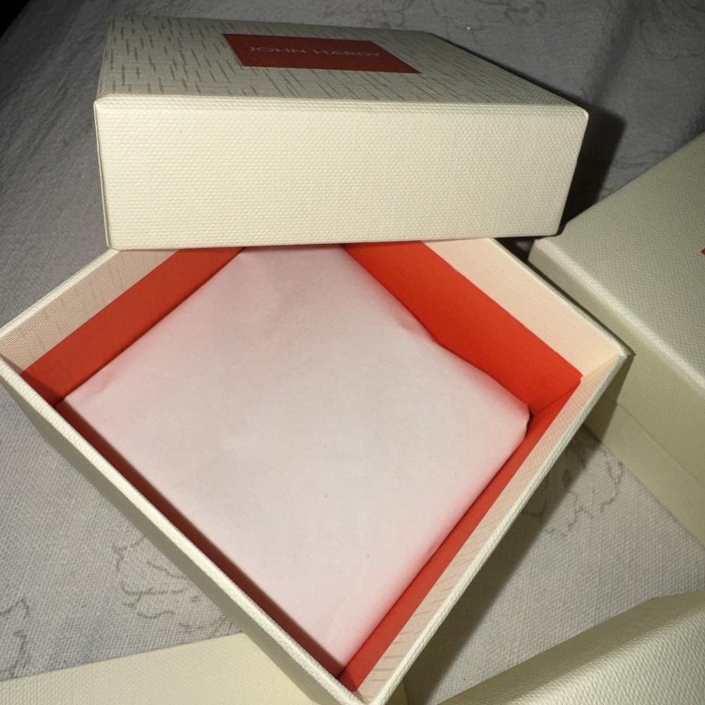 John Hardy Empty Small Authentic 3 Available W Tissue
