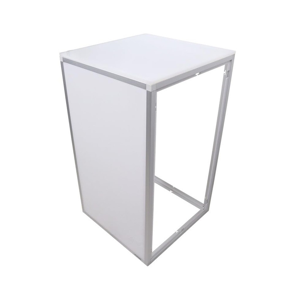 Prox XSA-2X2-42 Lumo Stage Acrylic Stage 2'x2'x42 Platform Cube Light Box Sec...