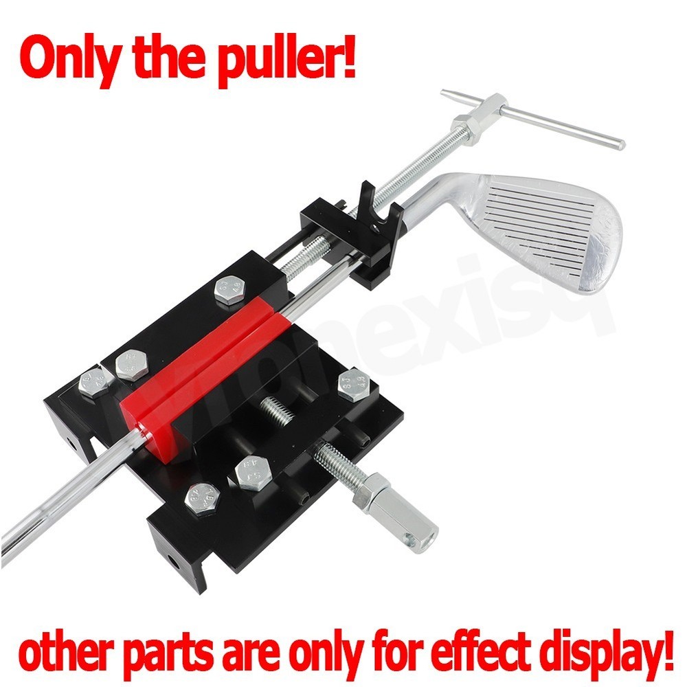 Golf Shaft Puller/Extractor - For Graphite and Steel Shafts - Regrip/Remove Tool