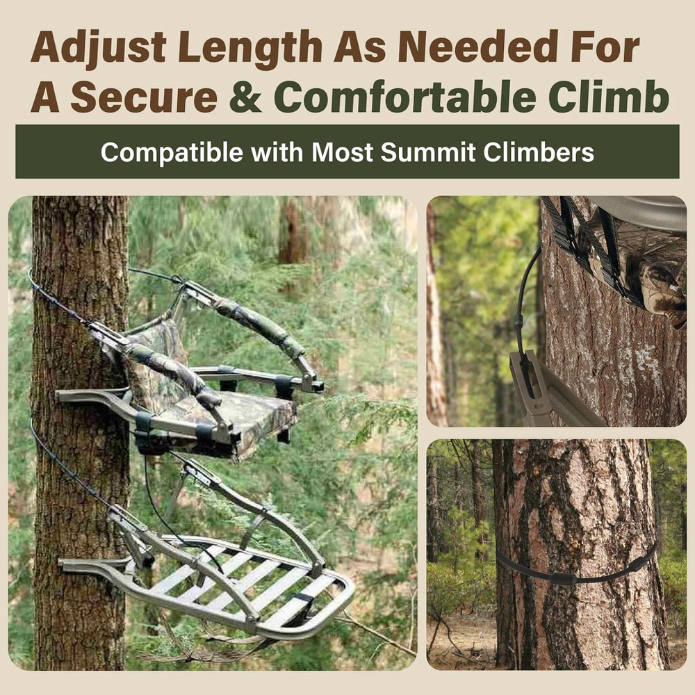 Climbing Tree Stand Replacement Cables for Summit Climber, 65" Hang on Climber T