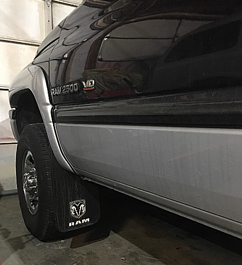 SET: 4 Mud Flaps 1994- 2024 DODGE RAM 1500 2500 3500 Splash Guards Front & Rear