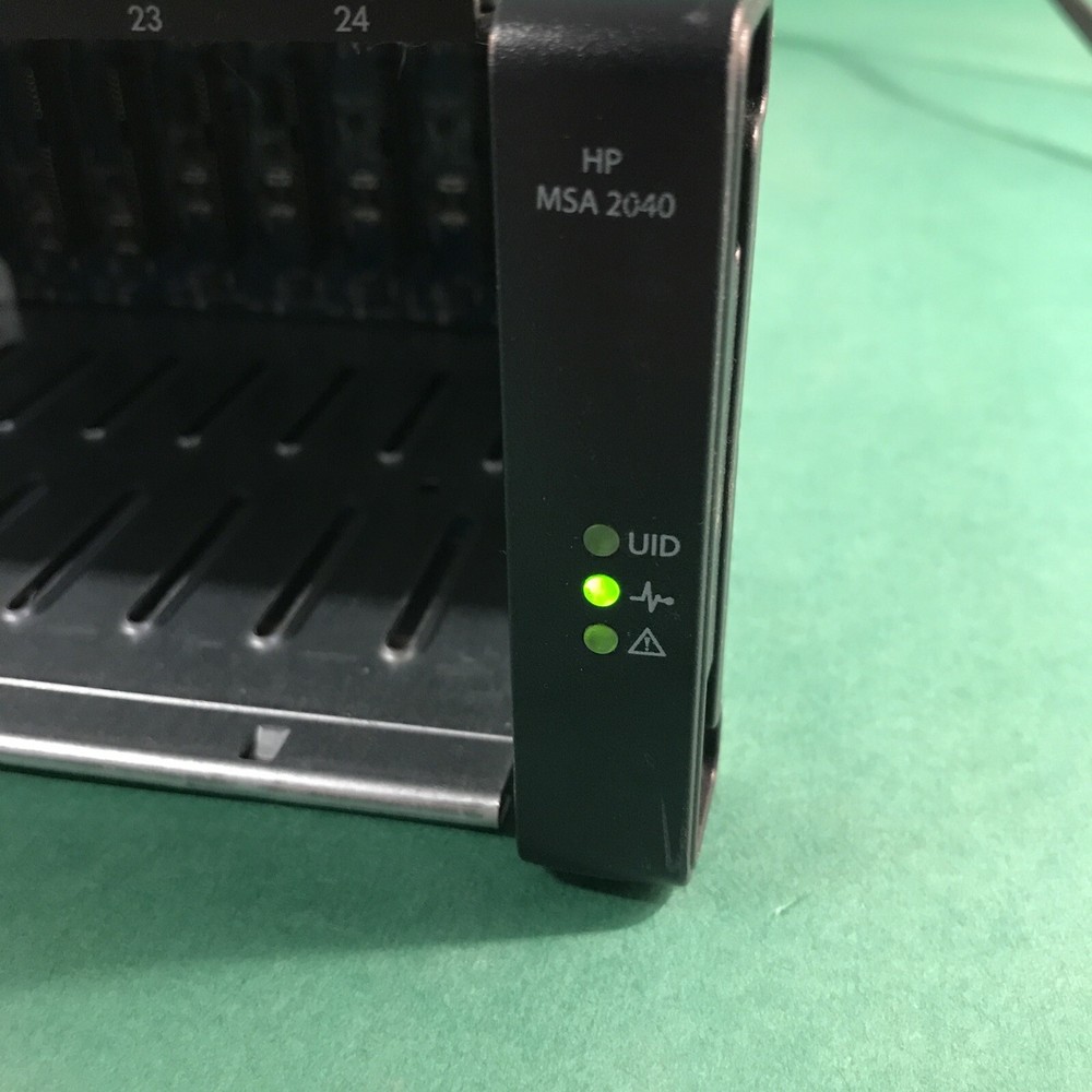 HP C8S55A MSA 2040 SAS DC SFF STORAGE ARRAY w/ 2 C8S53A Controllers