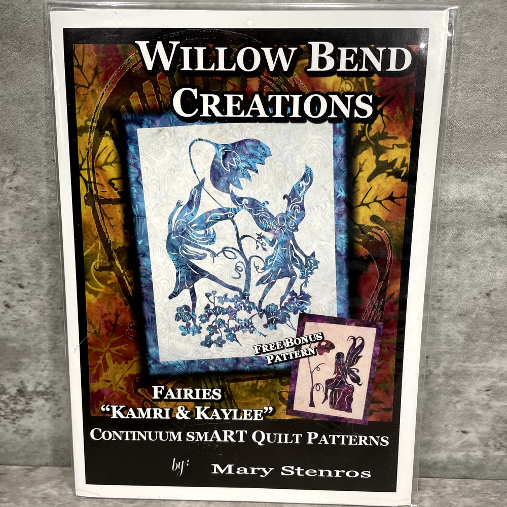 Fairies "Kamrie & Kaylee" Quilt Pattern Bonus Pattern Willow Bend Creations New