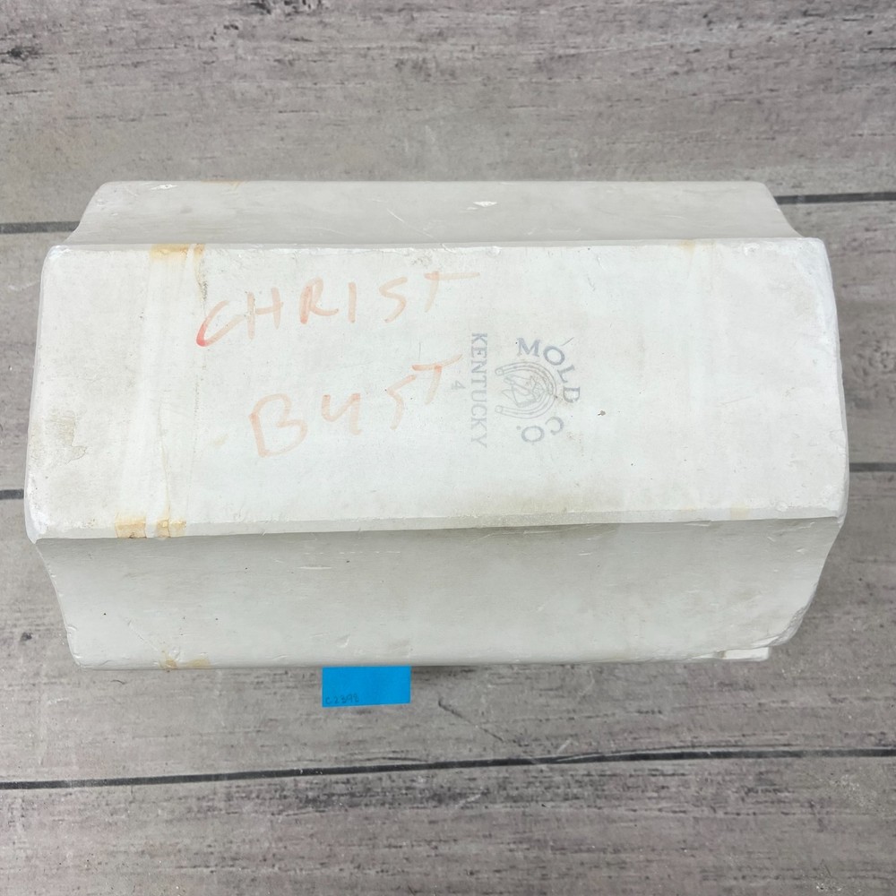 Kentucky Mold Ceramic Casting Mold Jesus Christ Bust Statue #317