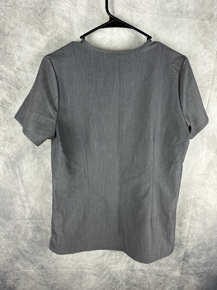 FIGS Women's Technical Collection Scrub Set Gray 2-Piece Uniform Size Small