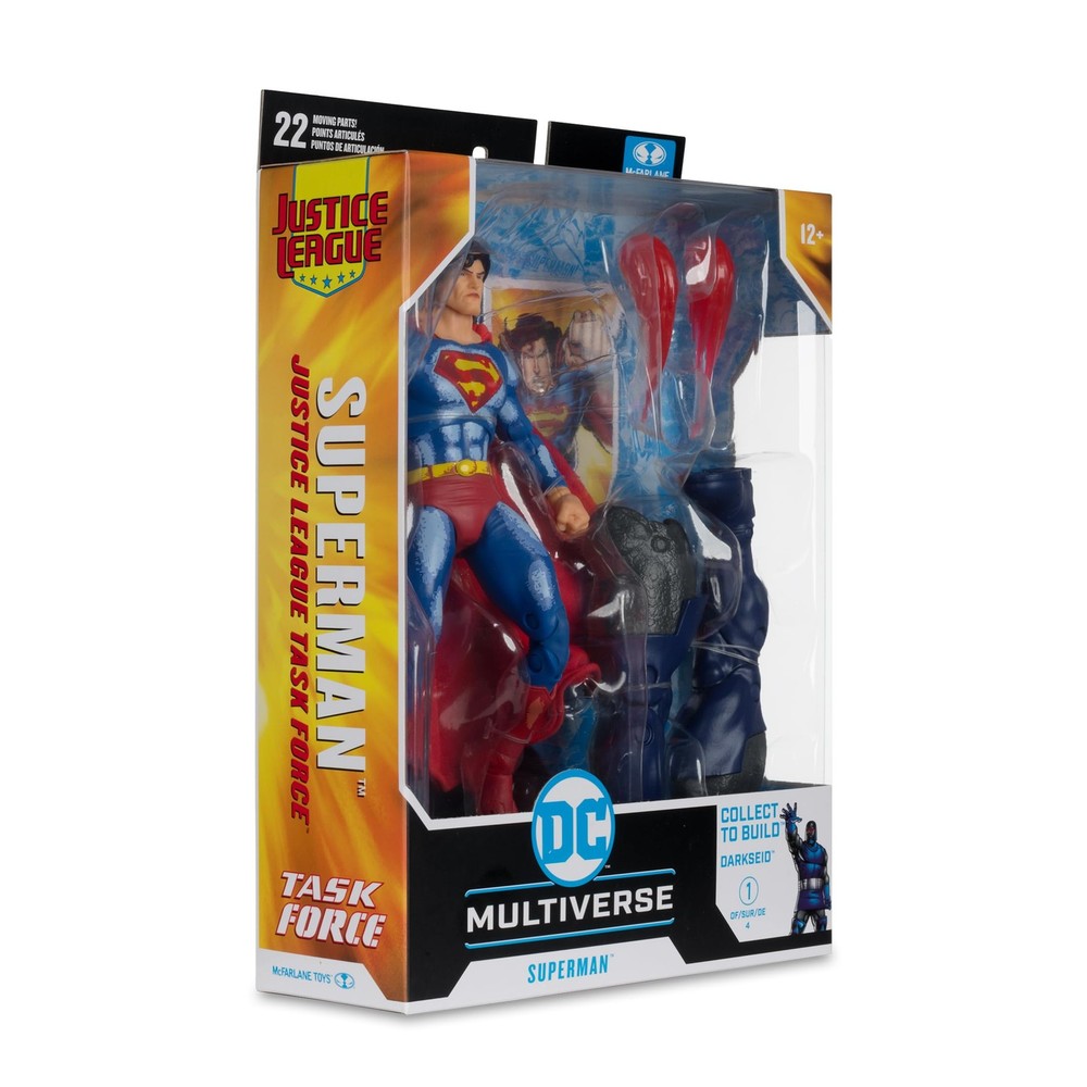 McFarlane Toys - DC Multiverse Superman (Justice League Task 7in, Multicolor
