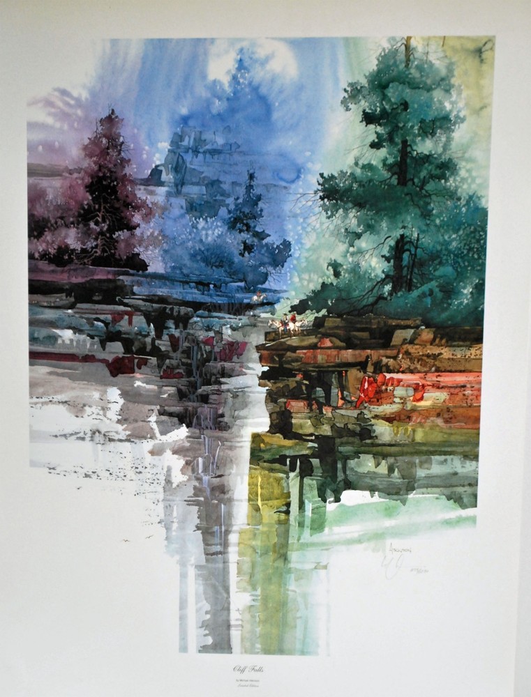 Cliff Falls by Michael Atkinson