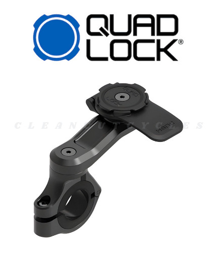 QUAD LOCK Motorcycle Handlebar Mount PRO Phone NEW Quadlock