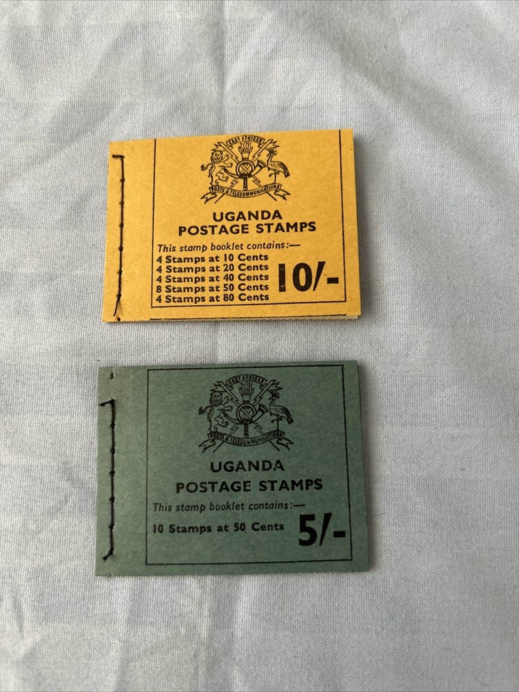 Vintage UGANDA POSTAGE STAMP BOOKLET