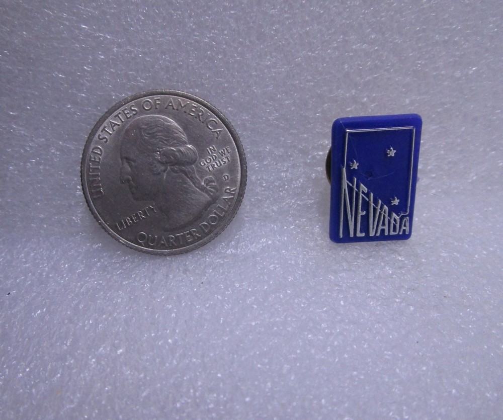 State Of Nevada Plastic Pin