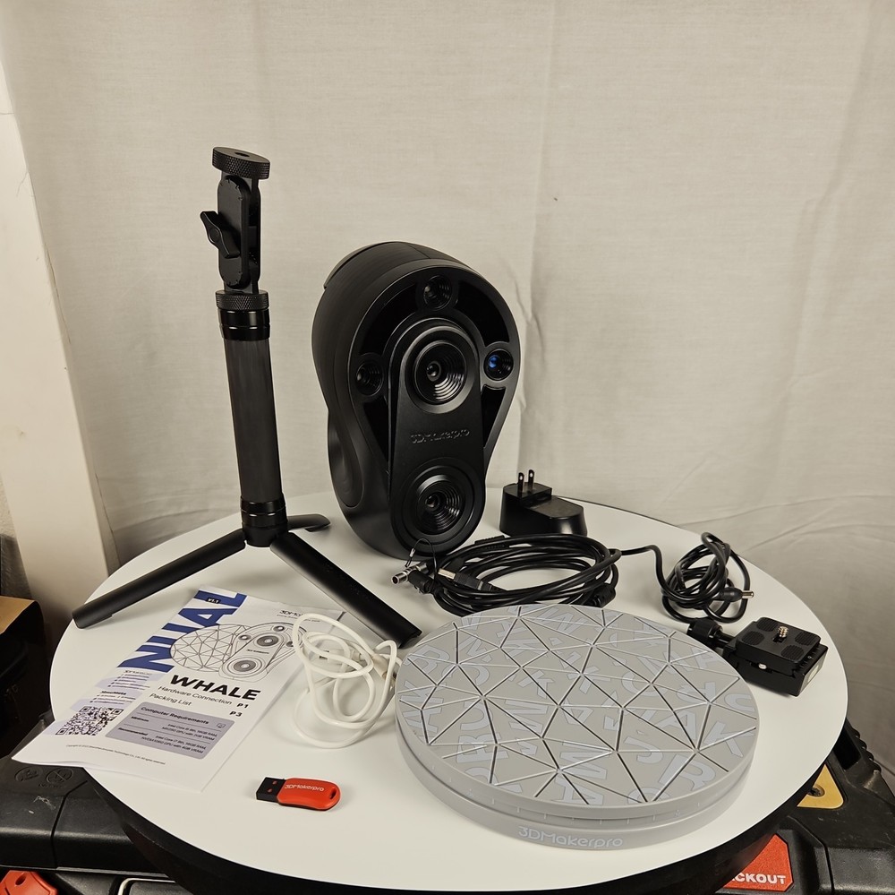 3DMakerPro Whale Luxury Package 3D Scanner