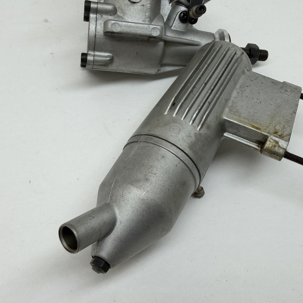 OS Max FP 40 RC Airplane Engine w/ E3030 Muffler Untested Sold As Is