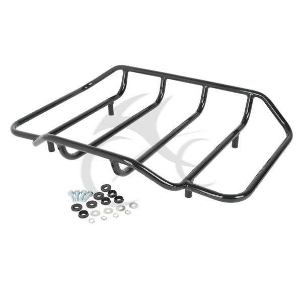 King Trunk Backrest Mount Tail Light Fits For Harley Touring 14-23