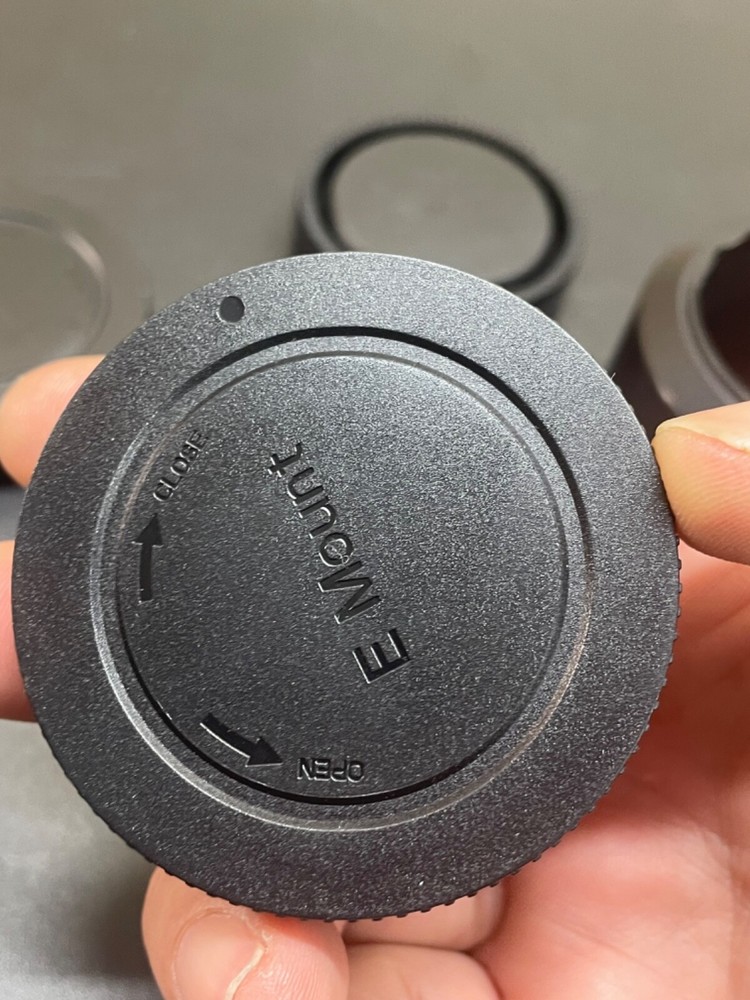 Sony Bundle Lot Cap E Mount cases and ACL SH116 see pics