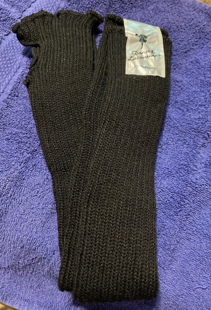 Nylon Black Legwarmers