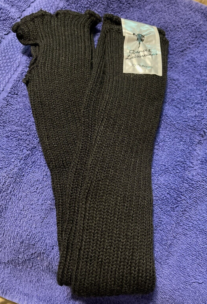 Nylon Black Legwarmers