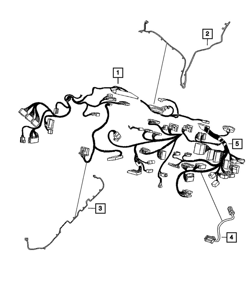 Genuine Mopar Cable Tie 4641780