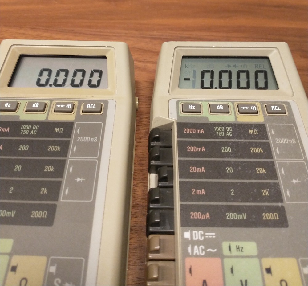 Fluke 8060A Replacement Display (custom designed, non-Fluke part)