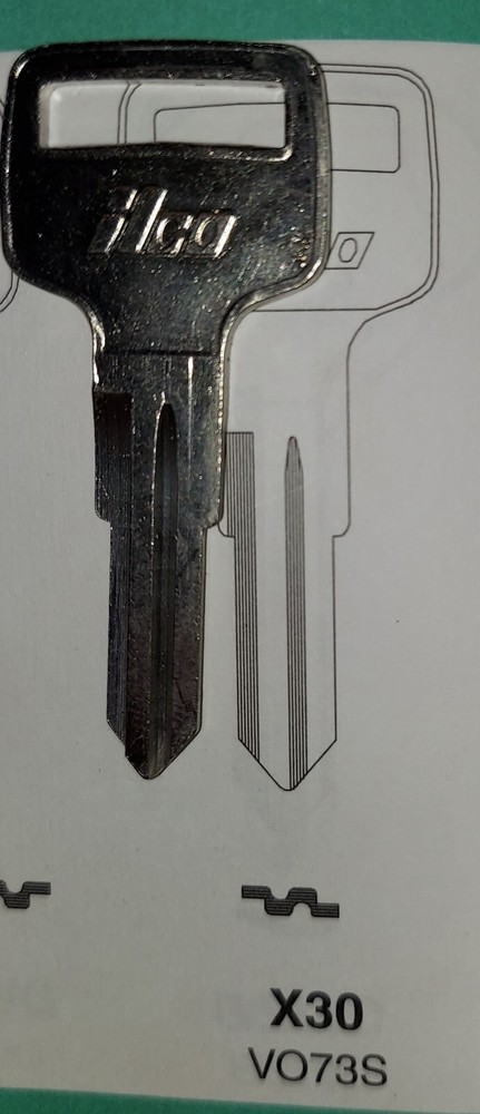 X30, VO73S, VOLVO Key Blank