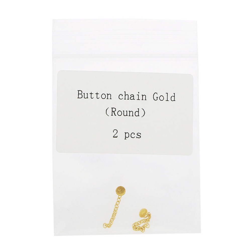 Dental Ortho Plated Traction Buttons Chain Tectangular Mesh Base Lingual Base