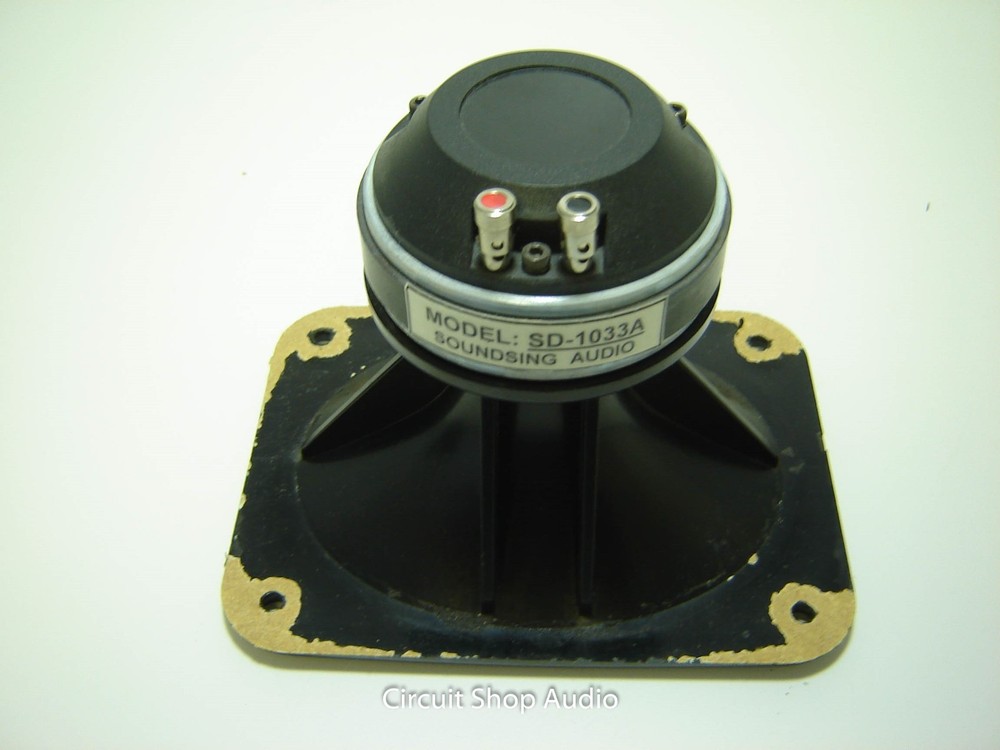 Soundsing SD-1033A Driver with Horn -- 8 Ohm -- CSA