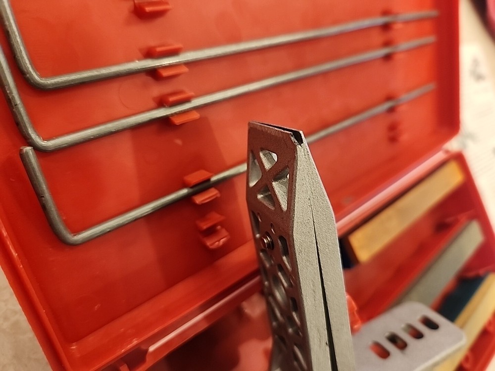 Lansky Knife Sharpening System Kit 3 Stones w/ Case & Manual