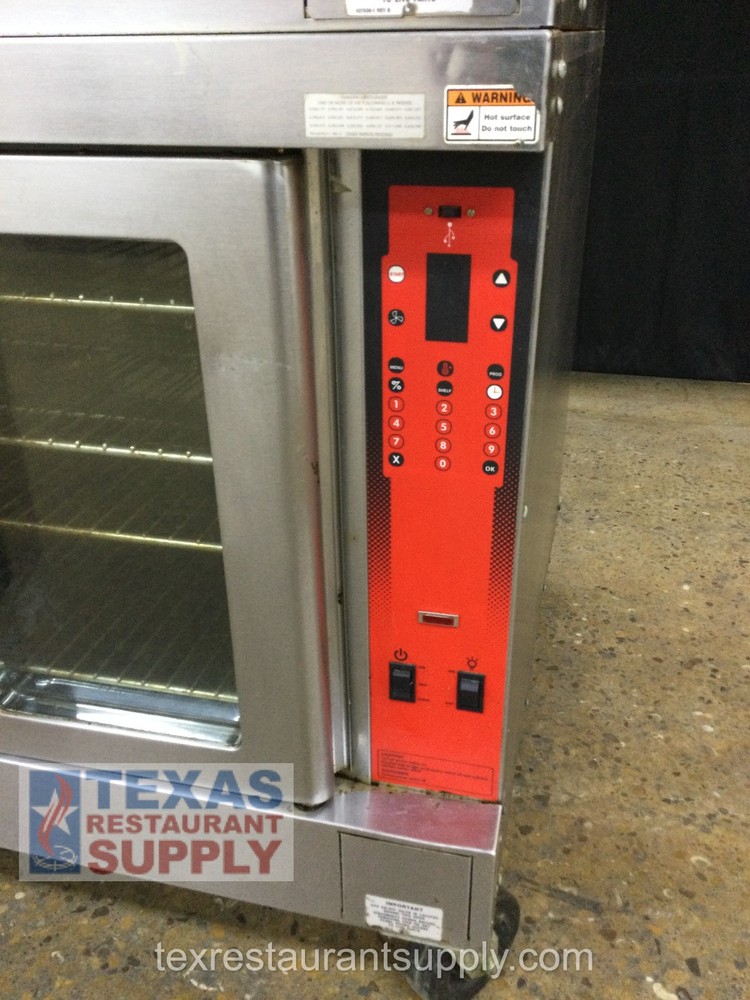 Vulcan Natural Gas Double Stack Full Size Convection Oven