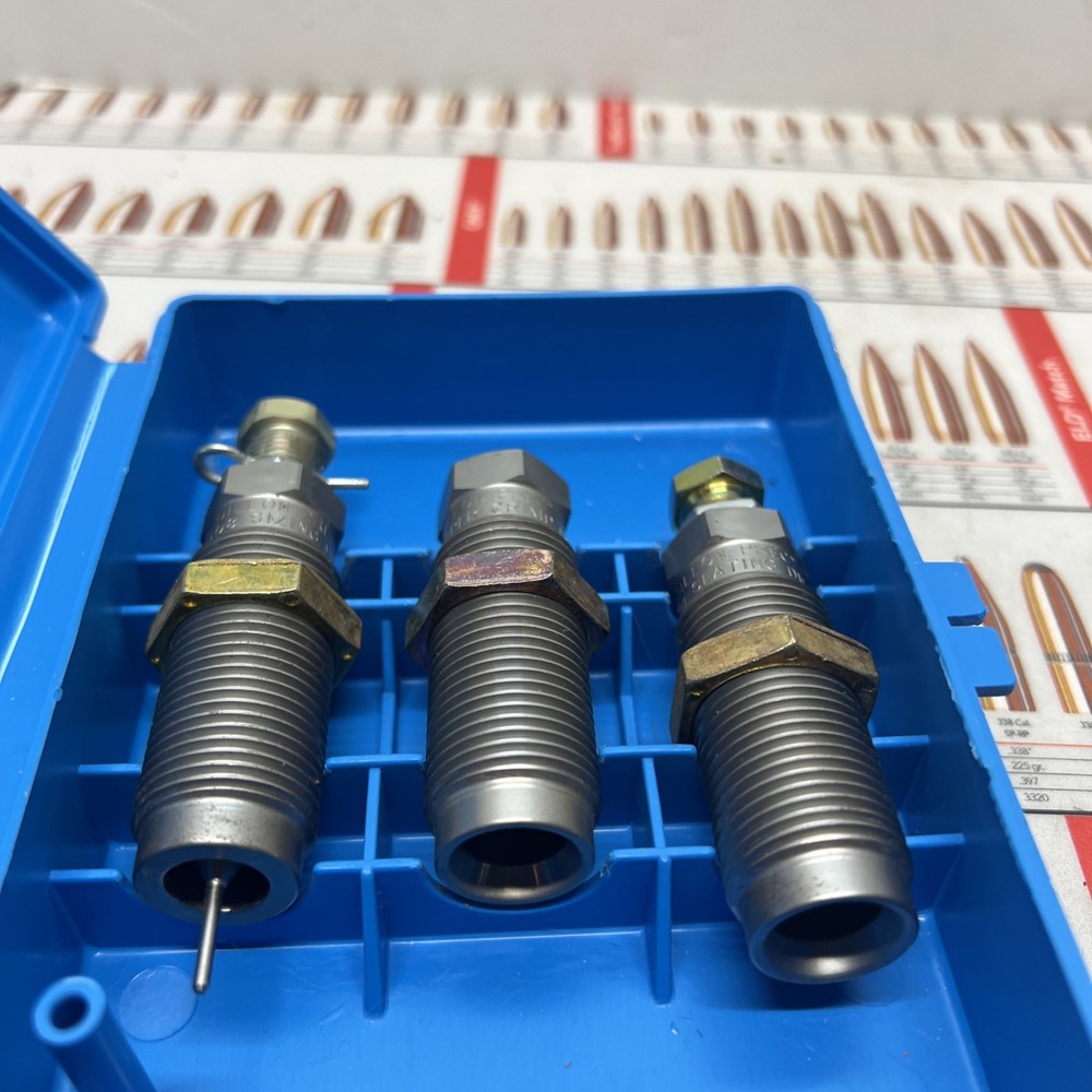 RELOADING TOOLS * THREE DIES SET * DILLON * STEEL * 308 WIN * 15574