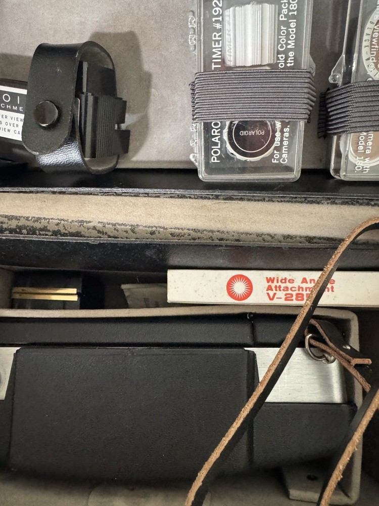 Vintage Polaroid Automatic 250 Land Camera + Accessories SHIPS SAME DAY