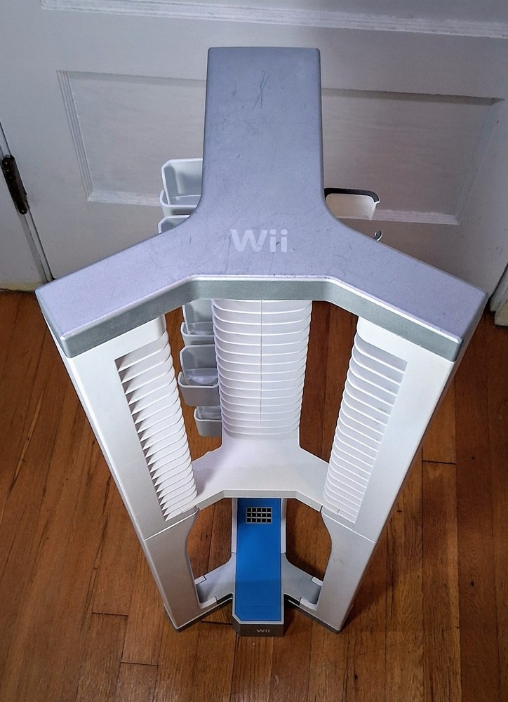 Nintendo Wii Storage Tower Rack Stand Game Console Game Display LEVEL UP