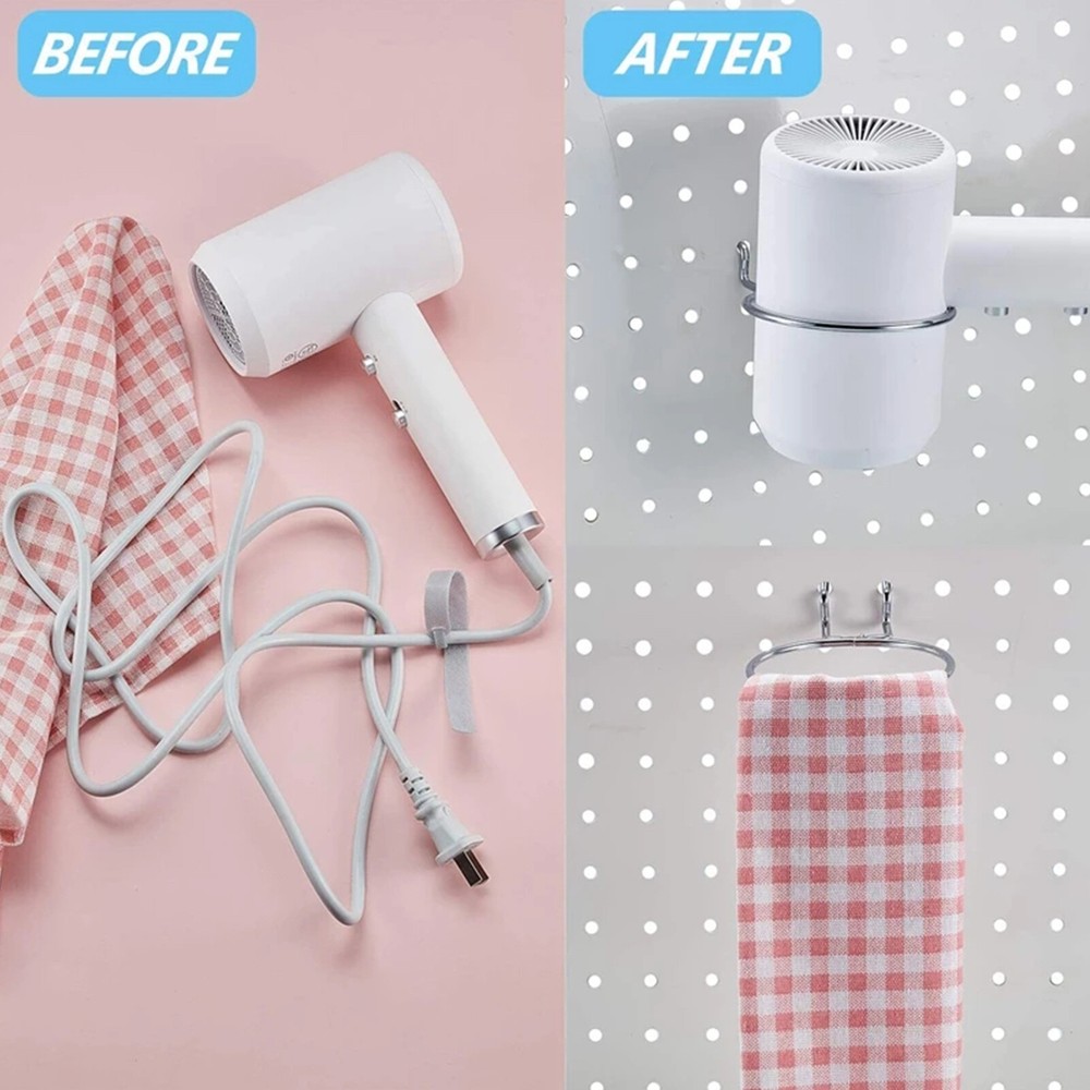 Practical Pegboard Hook Display Jewelry Hammer Punches Scissors Tool Organizer